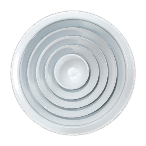 ESTANDAR Difusor circular blanco 14¨