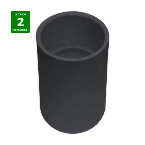 ESTANDAR Union desagüe rigido PVC Ø 25 mm Gris