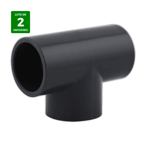 ESTANDAR T desagüe rigido PVC Ø 25 mm gris