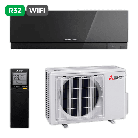 MITSUBISHI ELECTRIC MITSUBISHI SPLIT MSZ-EF42VGKB Negro
