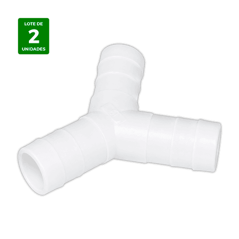 VECAMCO Y para tubo desague A.A. Ø 20/20/20 mm