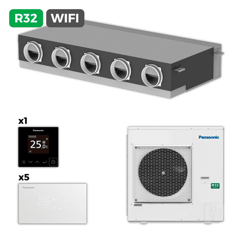 PANASONIC CONDUCTOS KIT-125PQ51Z5