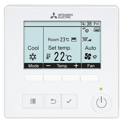 MITSUBISHI ELECTRIC Mando pared MITSUBISHI PAR-41MAA