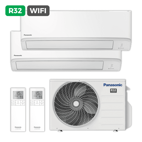 PANASONIC SPLITx2 KIT-2TZ2535-ZKE