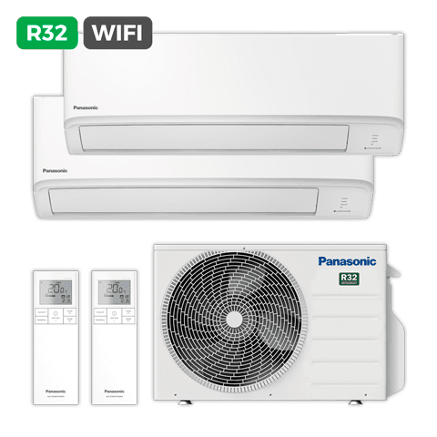 PANASONIC SPLITx2 KIT-2TZ2525-ZBE
