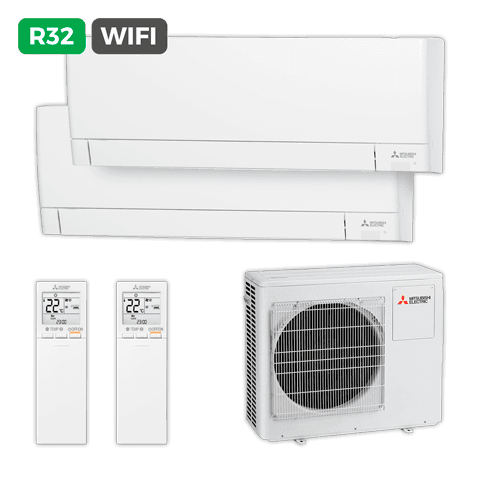 MITSUBISHI ELECTRIC MITSUBISHI SPLITx2 MXZ-AY3535E53VFK