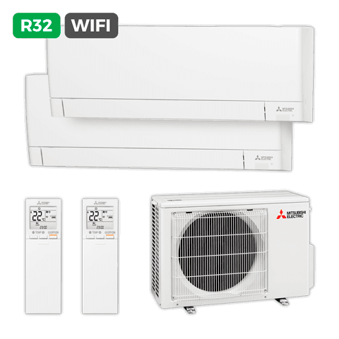 MITSUBISHI ELECTRIC MITSUBISHI SPLITx2 MXZ-AY2525E42VFK