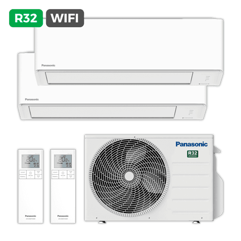 PANASONIC SPLITx2 KIT-2TZ2535-CBE